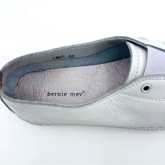 BM Bernie Mev Sneakers Flats White Size 7 - Picture 7 of 9